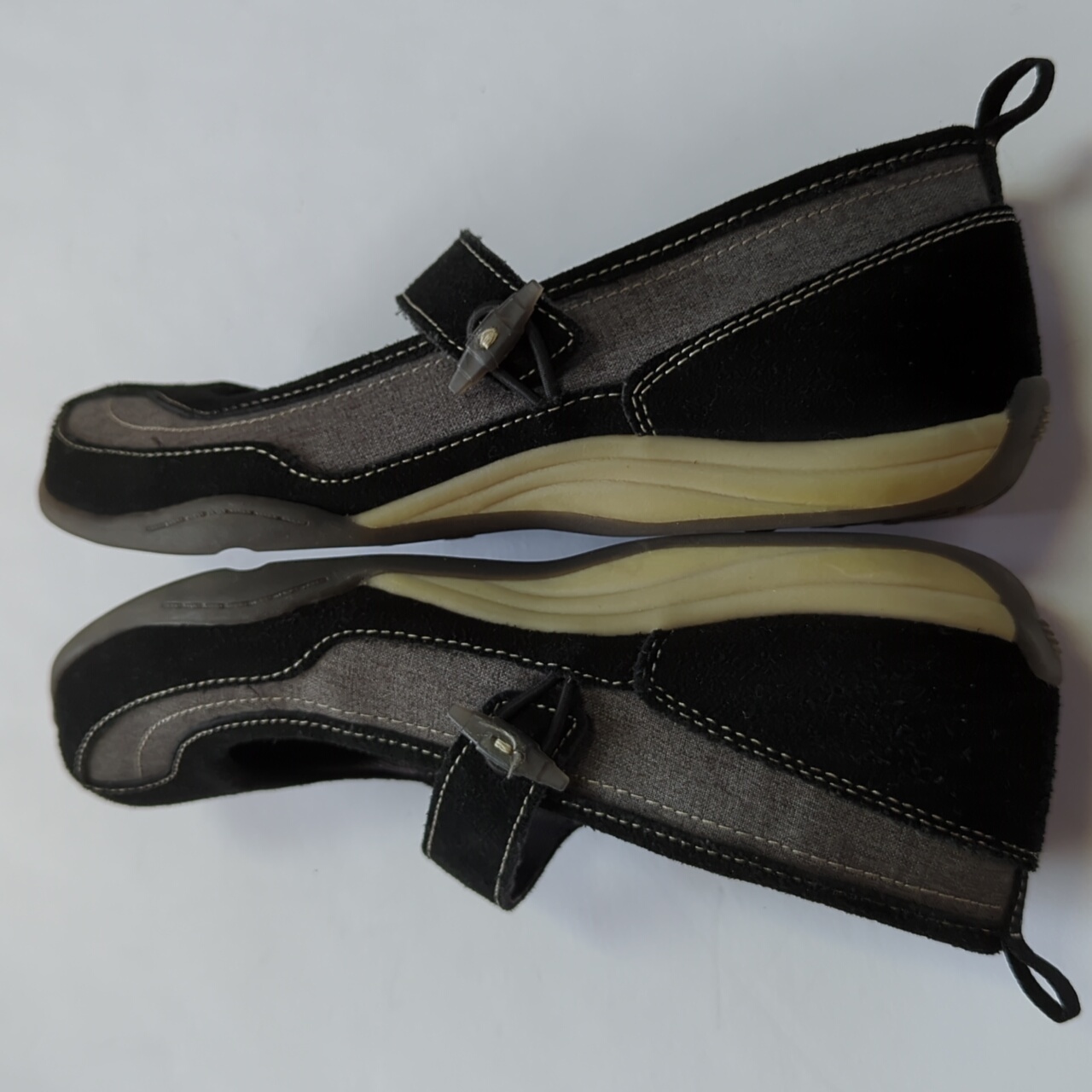 Lands End, Black And Grey Terrain Mary Jane Shoes. Sz 9 — image 6 of 8